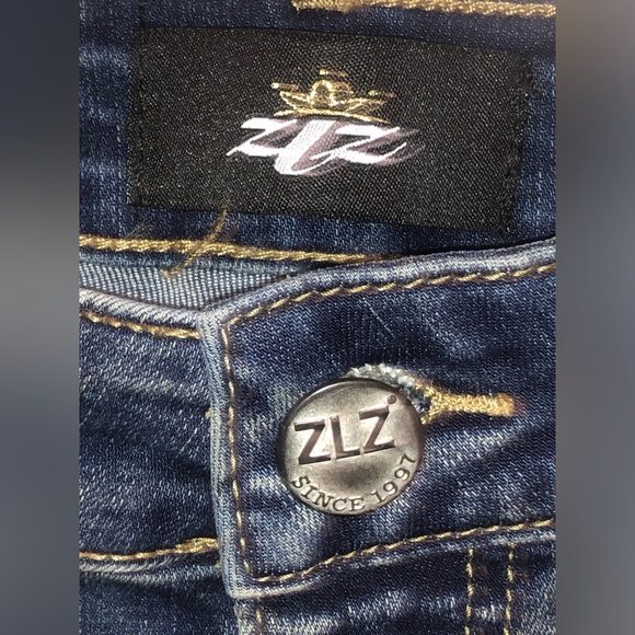 ZLZ JEAN womens Size W30 I 32 Stretch Regular Fit Ankle Skinny - Picture 8 of 11
